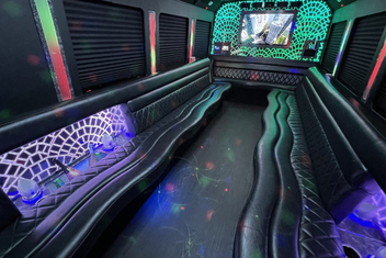 Malden Limo Bus Interior